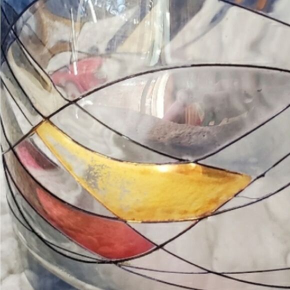 Art Deco Whiskey Decanter Glass Vintage - Picture 12 of 12